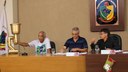 Vereadores recebem convidado para tratar de reciclagem de resíduos Vereadores recebem convidado para tratar de reciclagem de resíduos