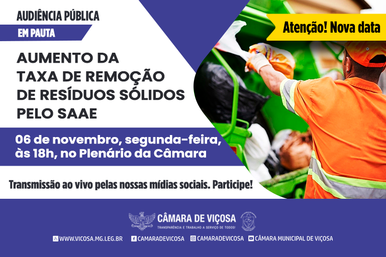 Audiência Pública - Resíduos Sólidos