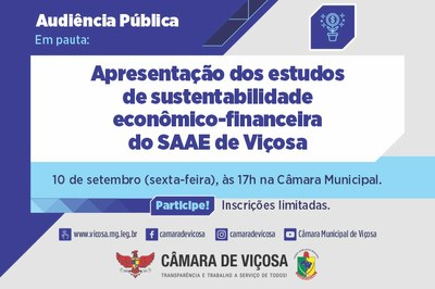 Audiência Pública - SAAE