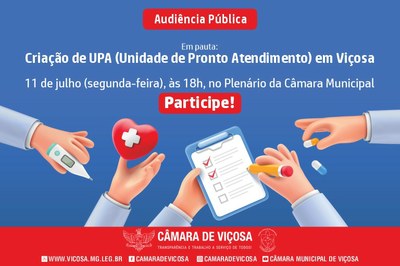 Audiência Pública - Unidade de Pronto Atendimento 