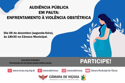 Audiência Pública - Violência Obstétrica