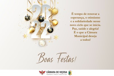 Boas Festas!
