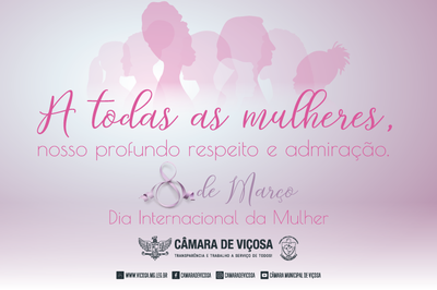 Dia Da Mulher!