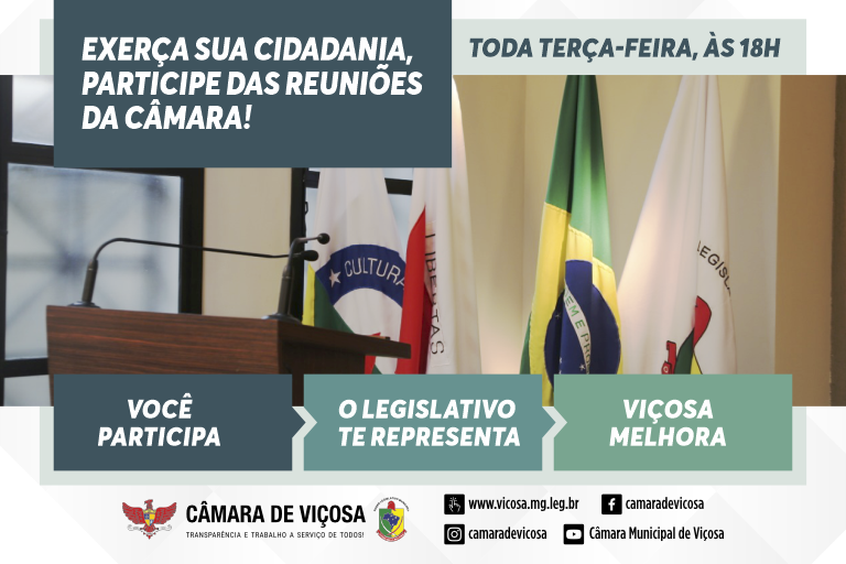 Participe das Nossas Reuniões