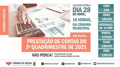 Prestação de Contas