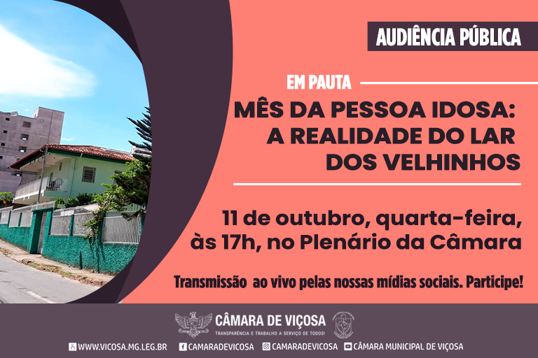 Audiência Pública - Lar dos Velhinhos