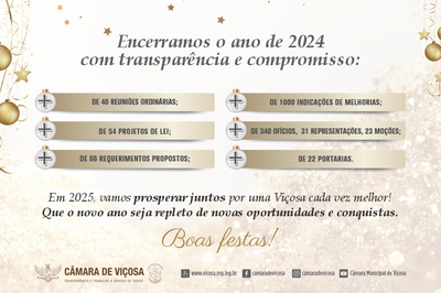 Boas Festas!