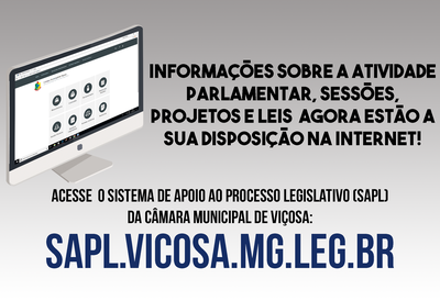 Sistema de Apoio ao Processo Legislativo - SAPL