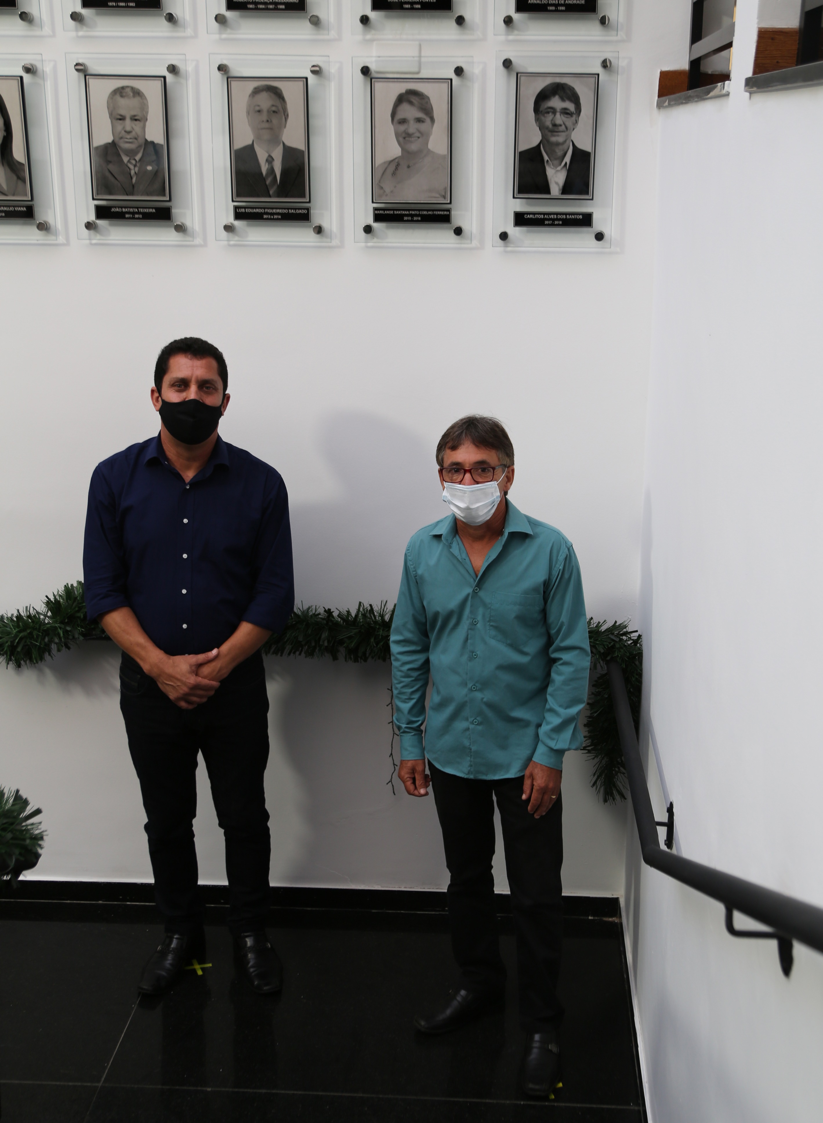 Inauguração da foto do Vereador Carlitos Alves (Meio Kilo) (PSL) na galeria de presidentes (biênio 2017-2018)