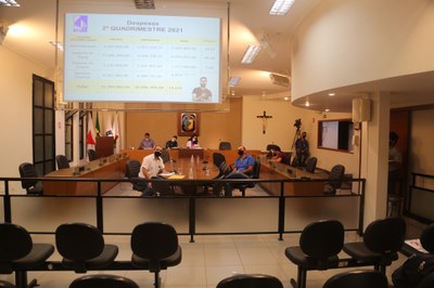 O Serviço Autônomo de Água e Esgoto (SAAE) teve suas contas expostas pelo Diretor Presidente, Marcos Nunes e pelo Diretor de Gestão Corporativa, Manoel Miranda