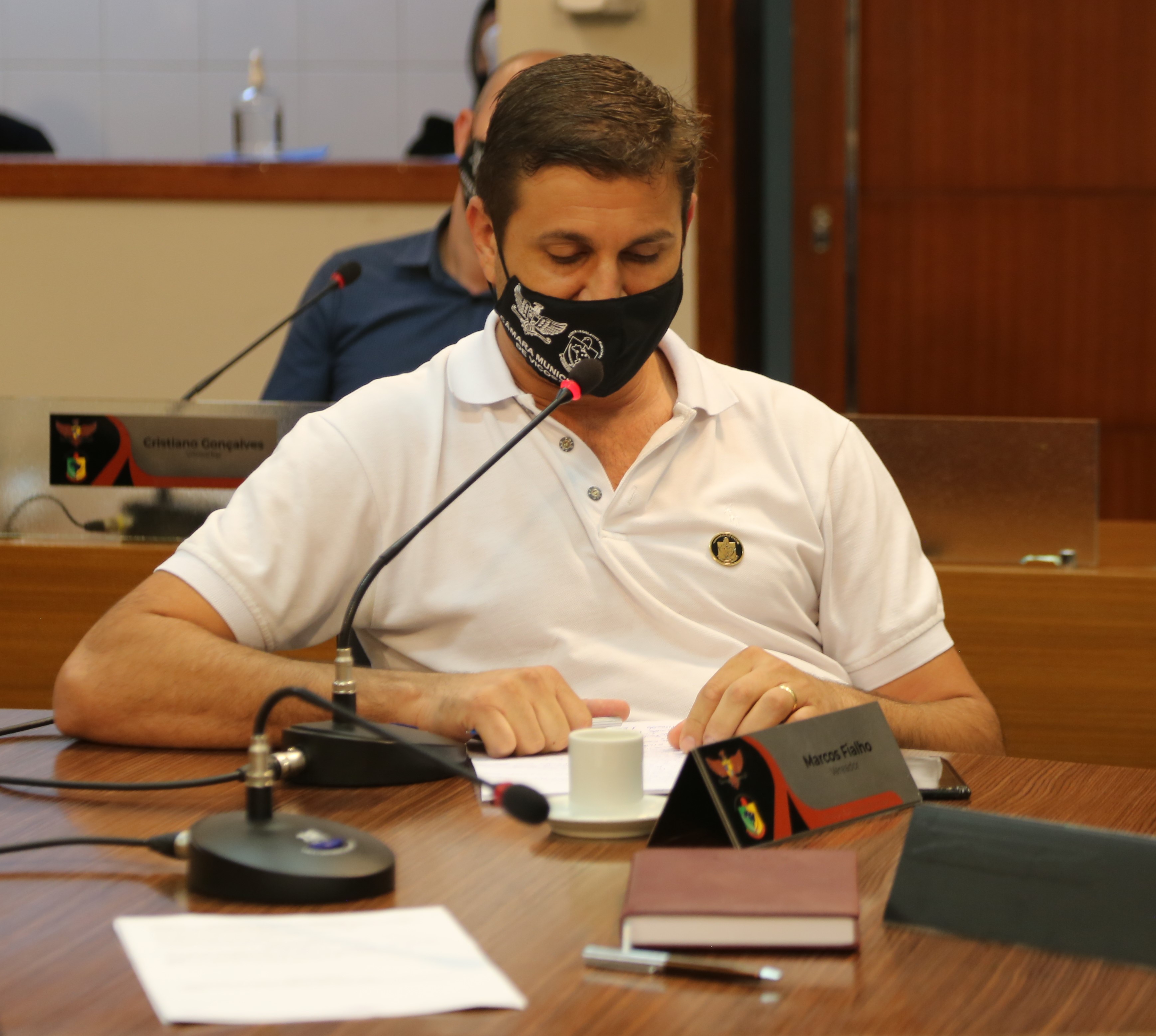 Vereador Marcos Fialho (DEM), Presidente da Comissão de Agronegócio e Meio Ambiente