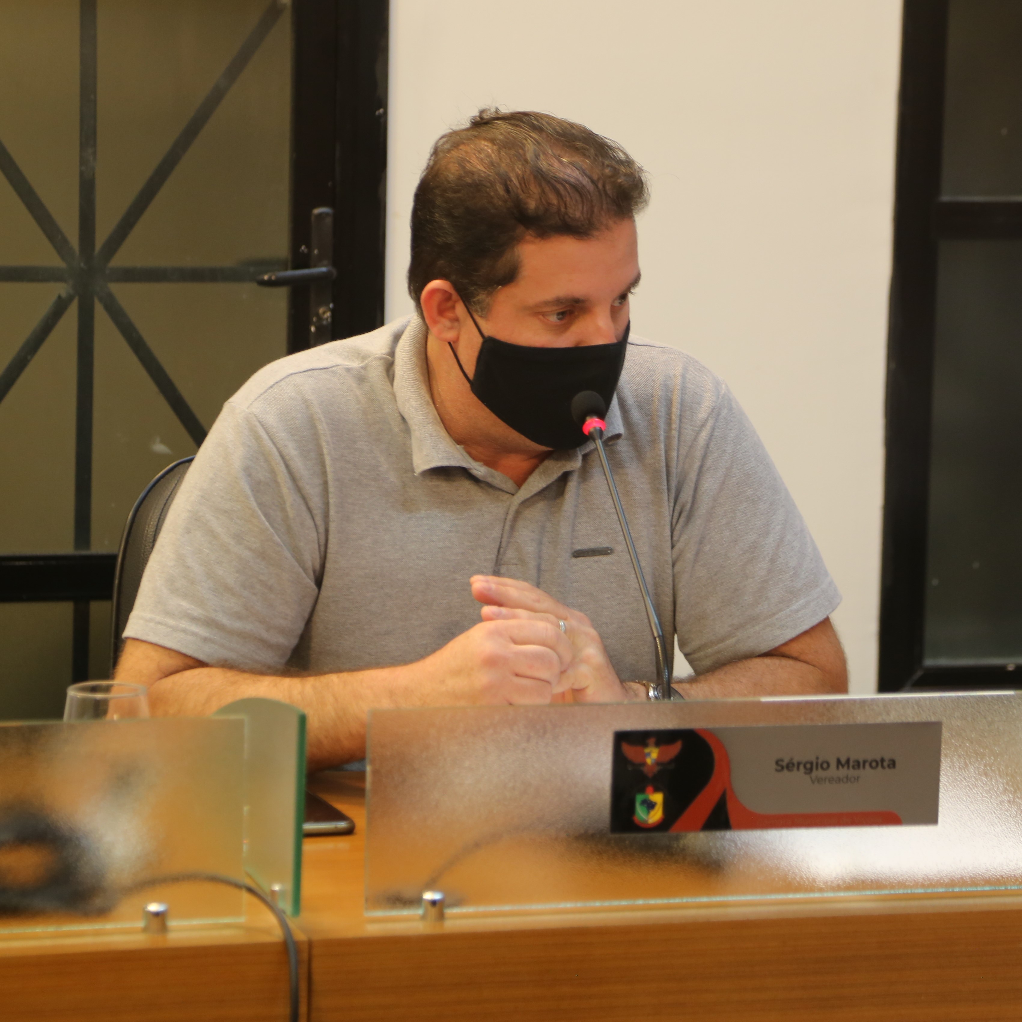 Vereador Sérgio Marota (PSL), Presidente da Comissão de Saúde e Assistência Social