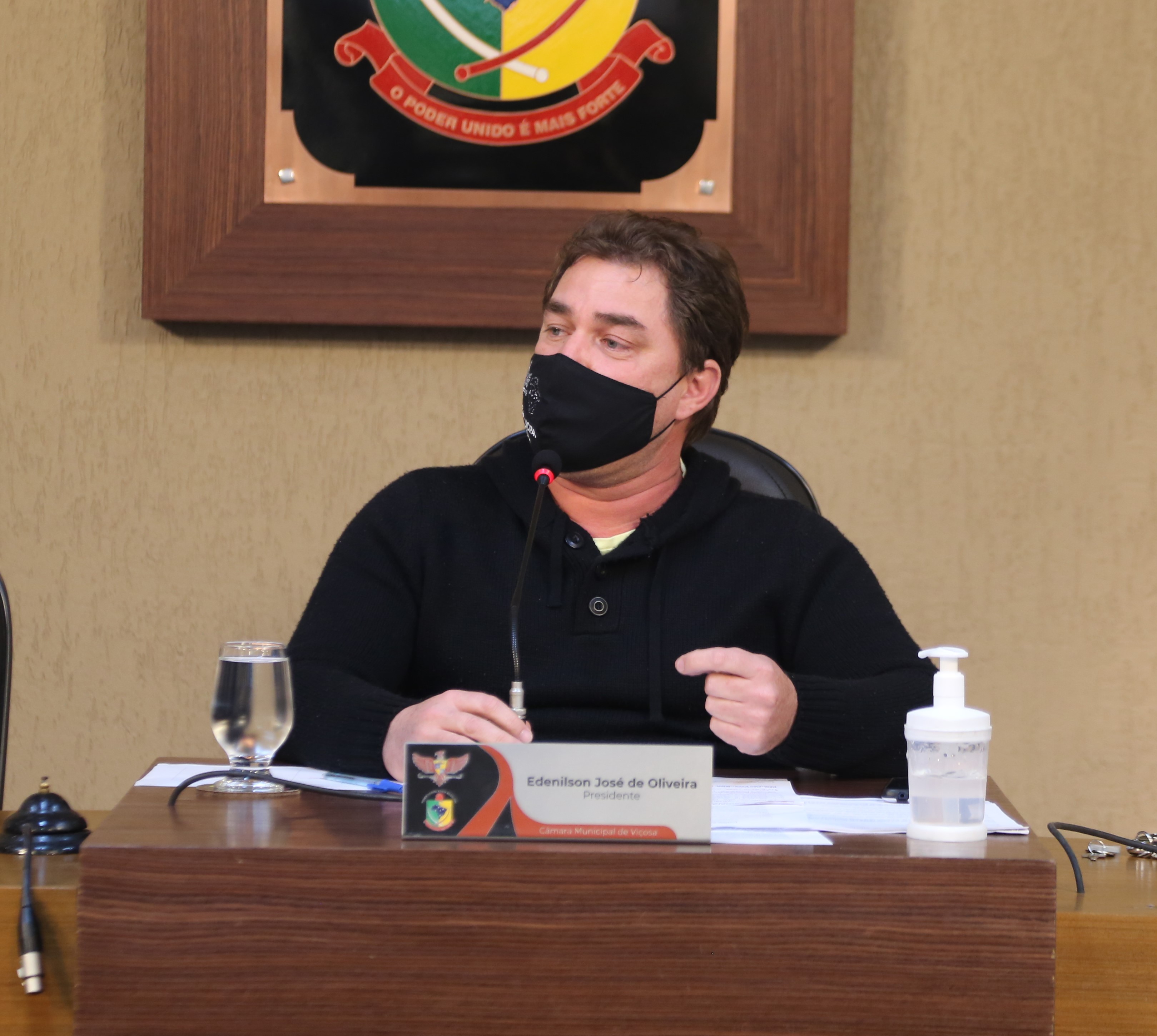 Presidente da Casa, Vereador Edenilson Oliveira (PSD)