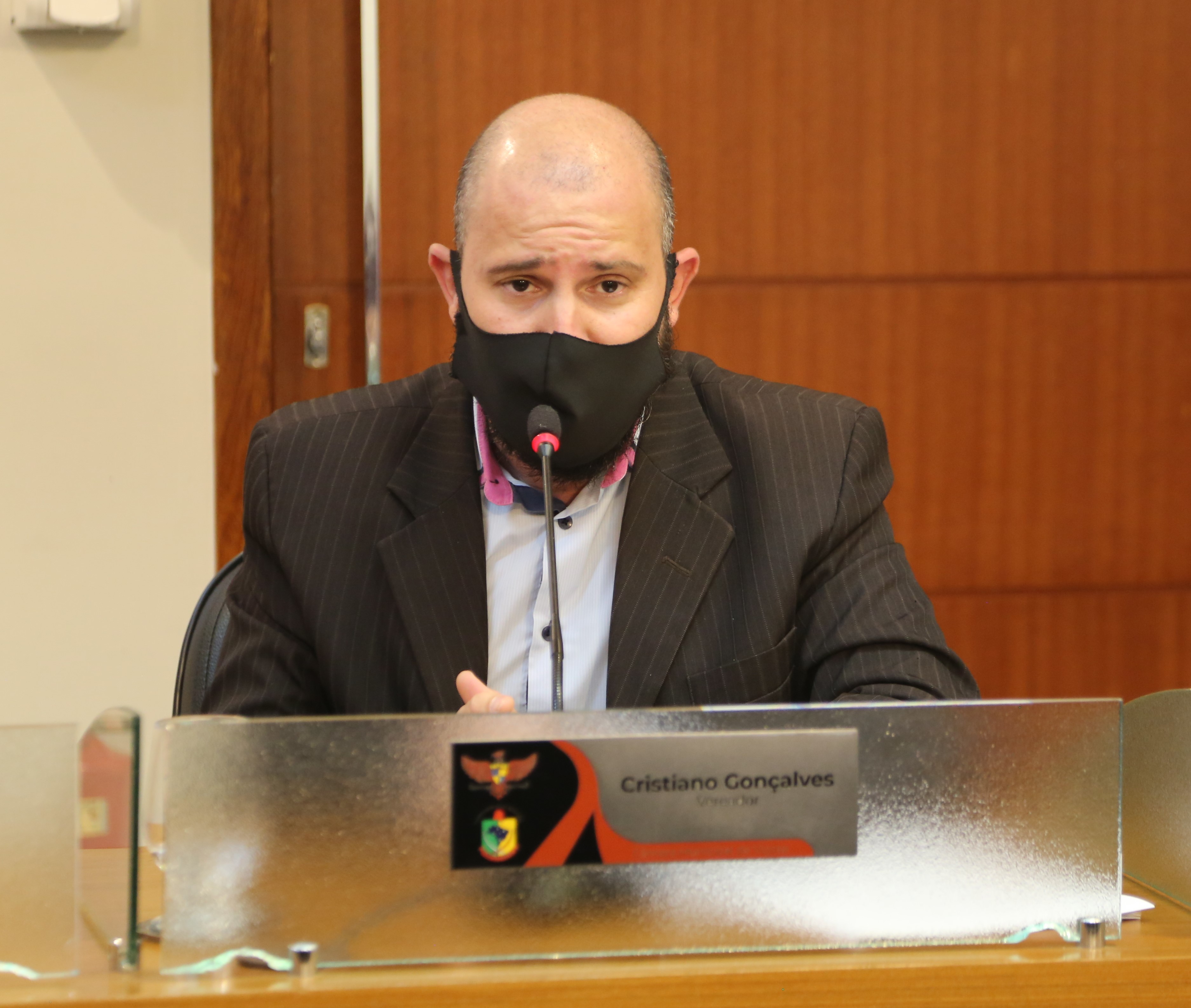 Vereador Cristiano Gonçalves (Cristiano Moto Link) (Solidariedade), Presidente da Comissão de Trânsito e Mobilidade Urbana.JPG