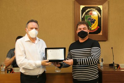 Homenagem ao ex-Secretário Municipal de Saúde, Dr. Júlio Cotta