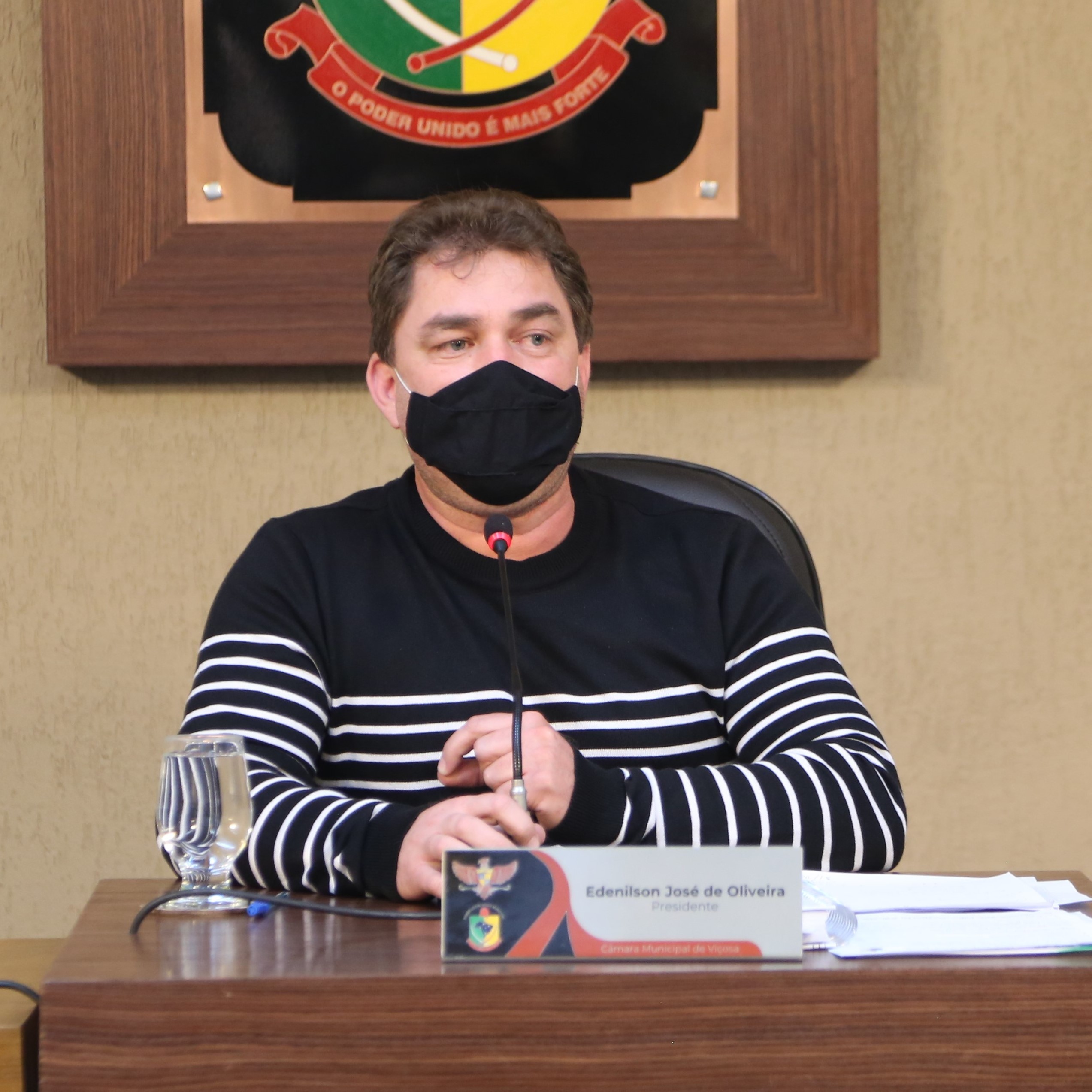 Presidente da Casa, Vereador Edenilson Oliveira (PSD)