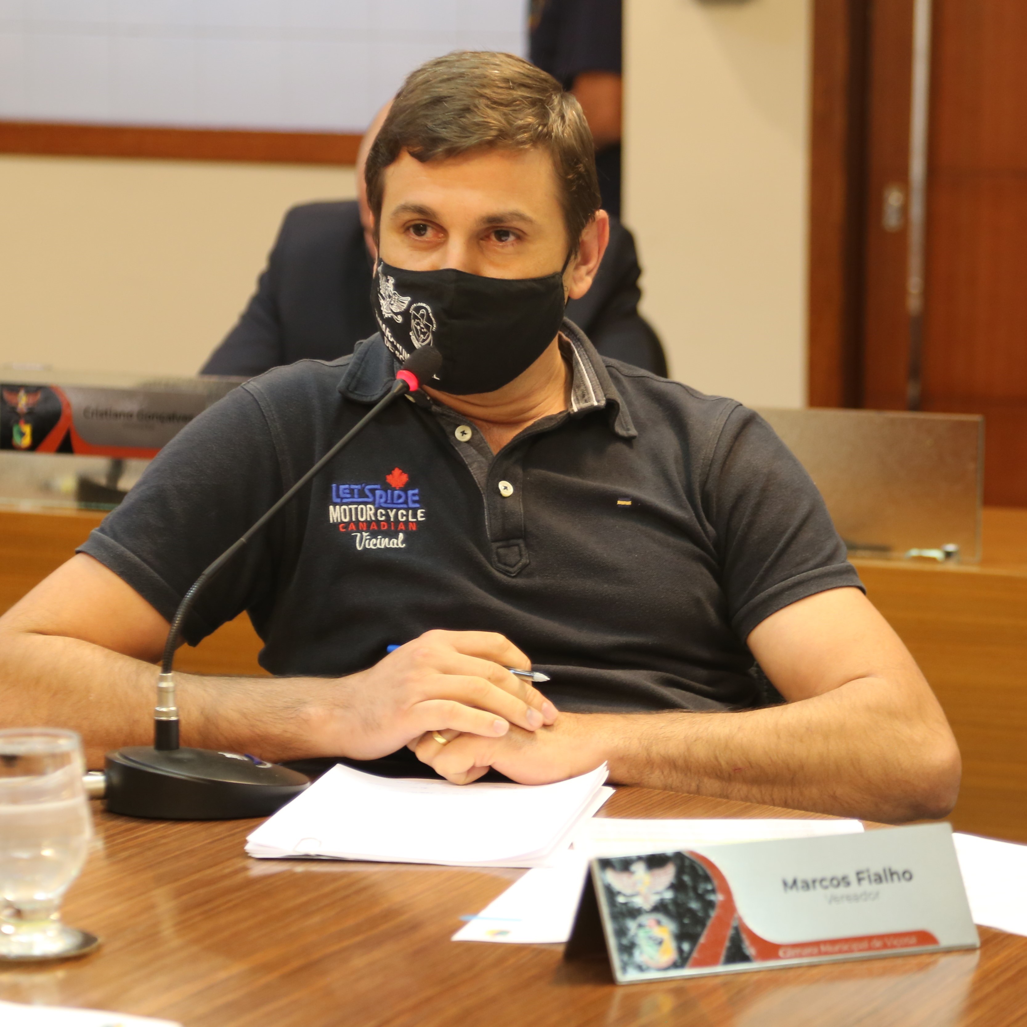 Vereador Marcos Fialho (DEM), Presidente da Comissão de Agronegócio e Meio Ambiente