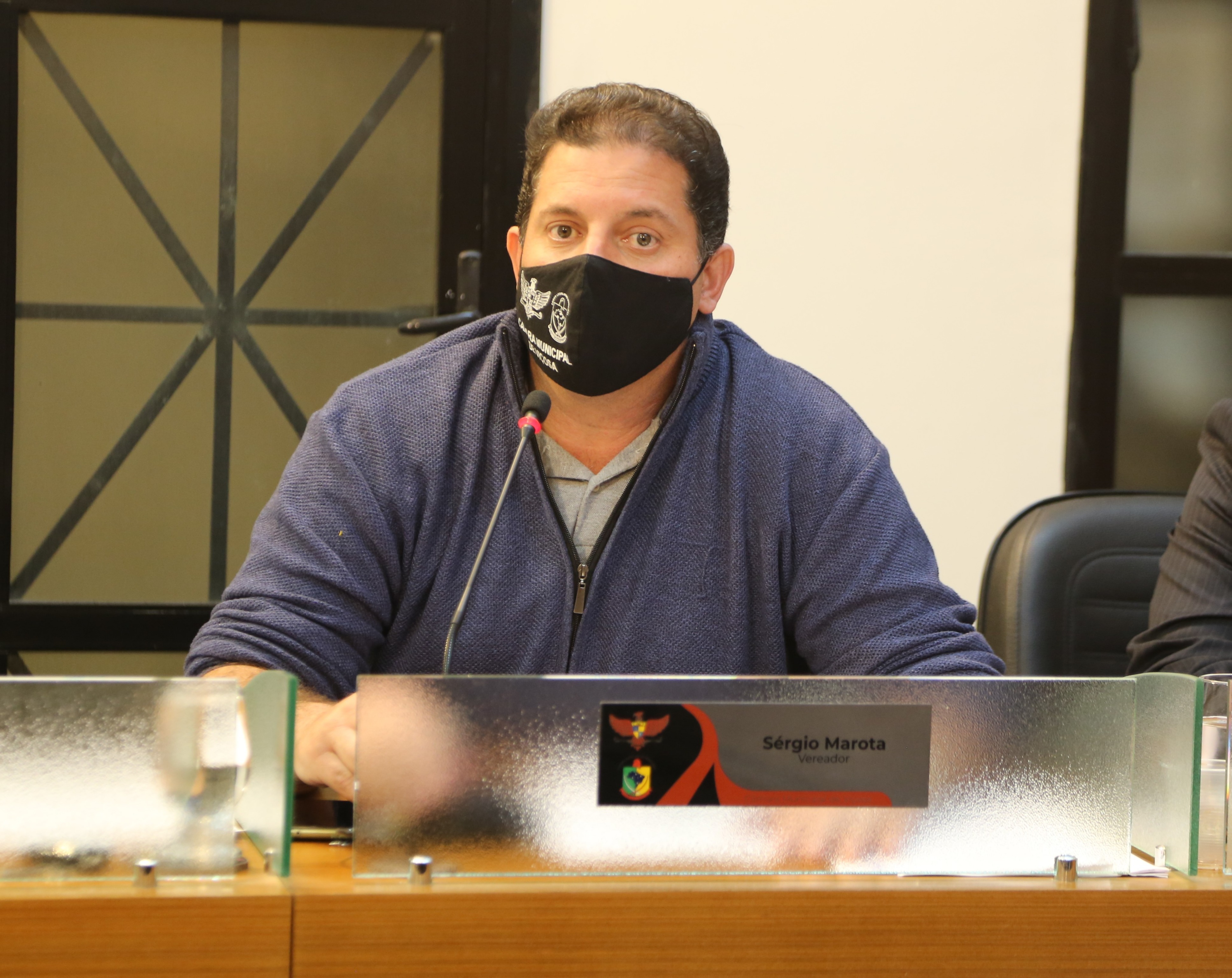 Vereador Sérgio Marota (PSL), Presidente da Comissão de Saúde e Assistência Social