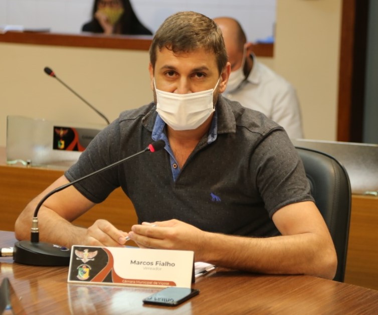 Vereador Marcos Fialho (DEM), Presidente da Comissão de Agronegócio e Meio Ambiente