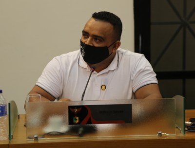 Vereador Robson Souza (Cidadania), Presidente da Comissão de Direitos Humanos, Cidadania, Prevenção e Segurança Pública