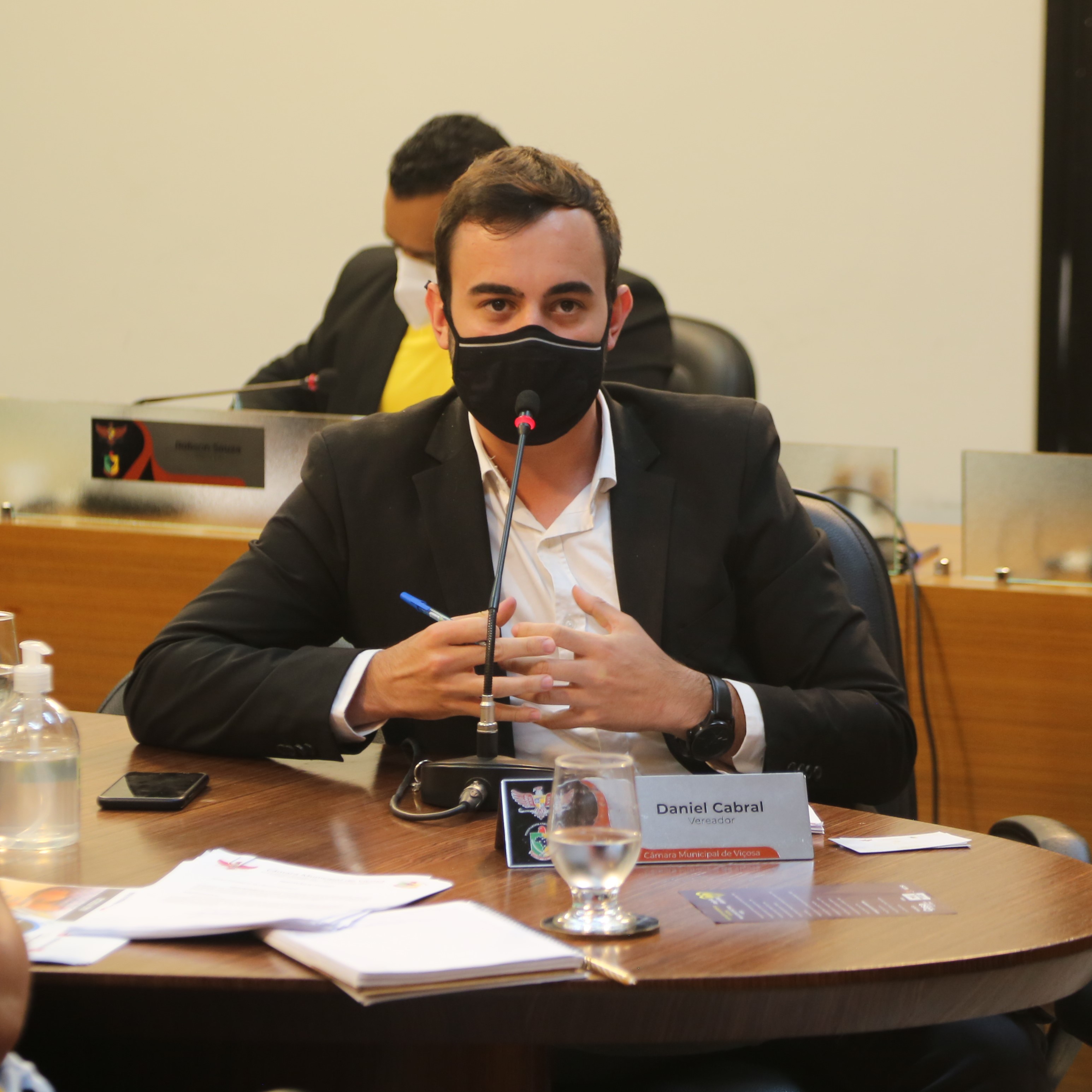 Vereador Daniel Cabral (PCdoB), Presidente da Comissão de Constituição, Justiça e Redação