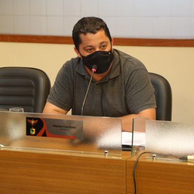 Vereador Marco Cardoso (Marcão Paraíso) (PSDB), Presidente da Comissão de Cultura, Turismo, Esporte e Juventude