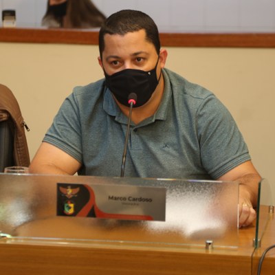 Vereador Marco Cardoso (Marcão Paraíso) (PSDB), Presidente da Comissão de Cultura, Turismo, Esporte e Juventude