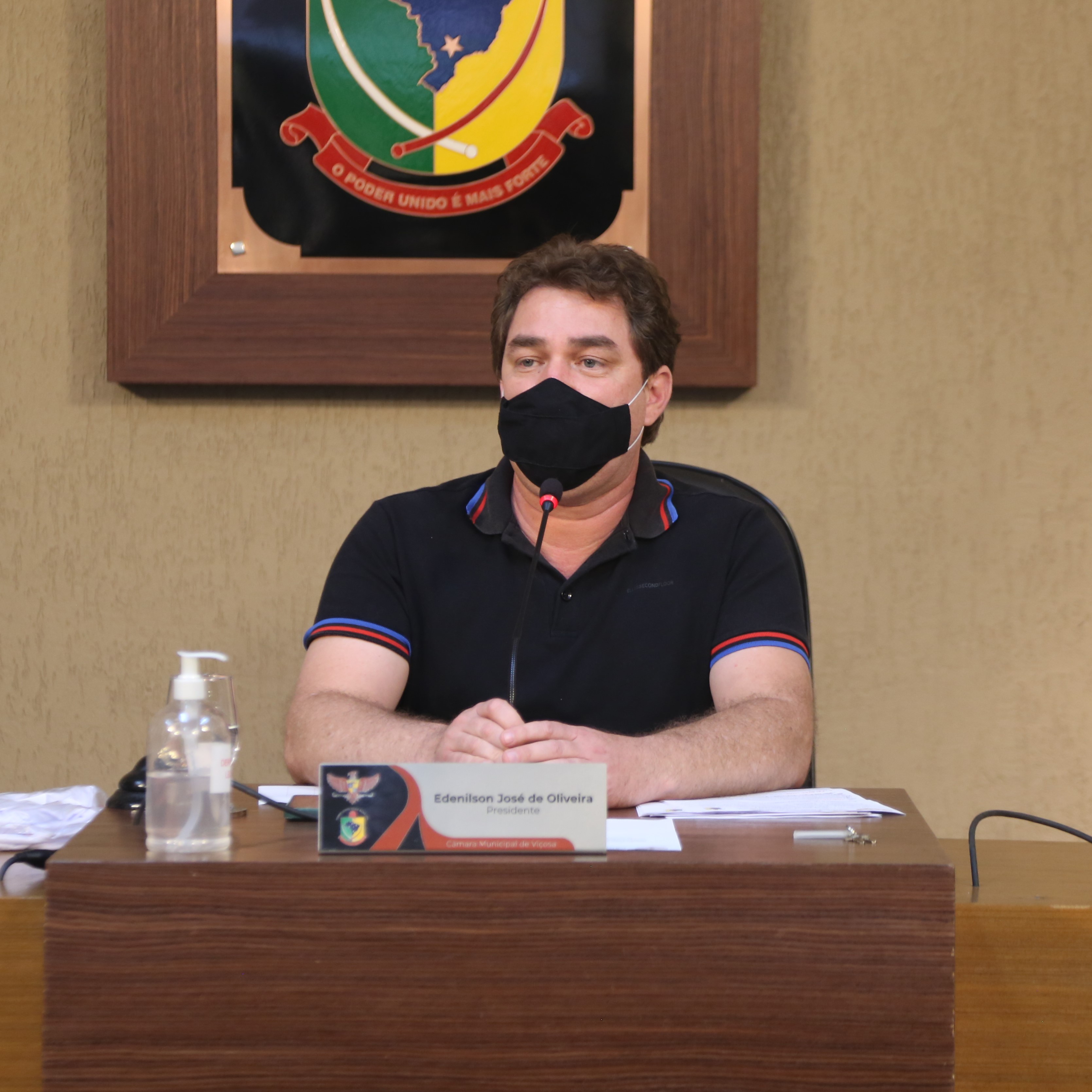 Presidente da Casa, Vereador Edenilson Oliveira (PSD)