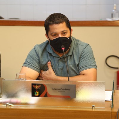 Vereador Marco Cardoso (Marcão Paraíso) (PSDB), Presidente da Comissão de Cultura, Turismo, Esporte e Juventude
