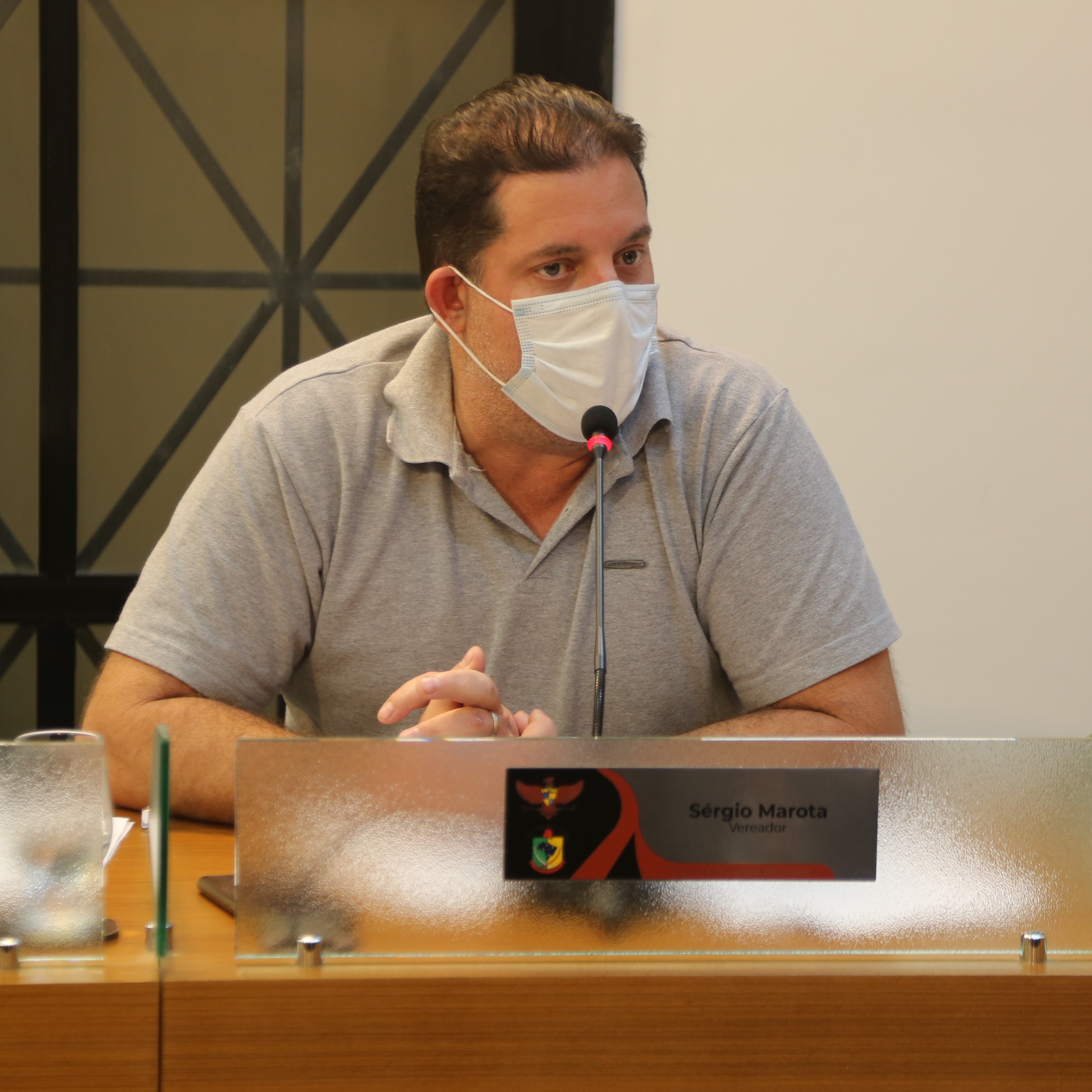 Vereador Sérgio Marota (PSL), Presidente da Comissão de Saúde e Assistência Social