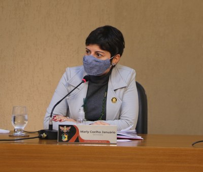 Secretária, Vereadora Marly Coelho (PSC).JPG