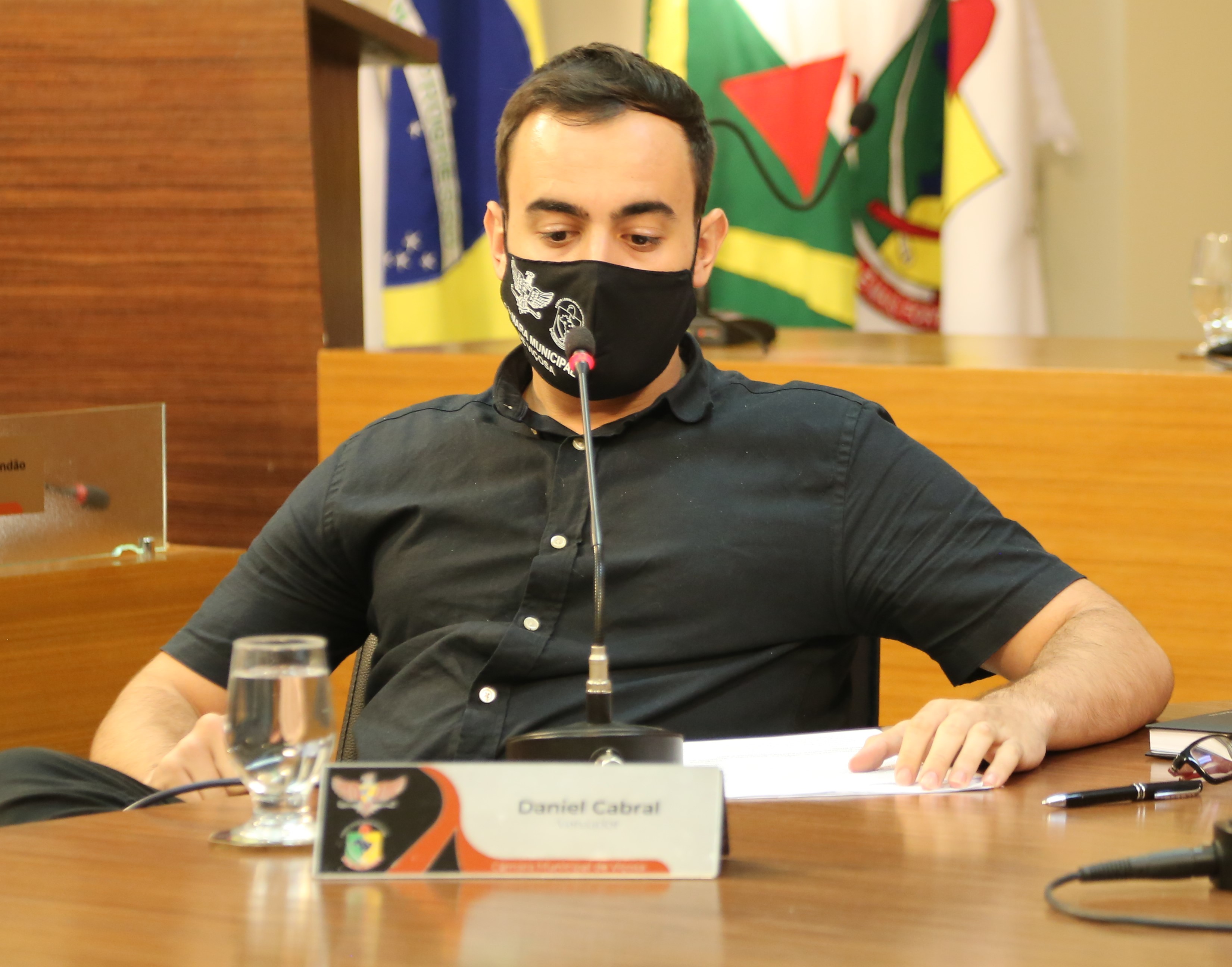 Vereador Daniel Cabral (PCdoB), Presidente da Comissão de Constituição, Justiça e Redação