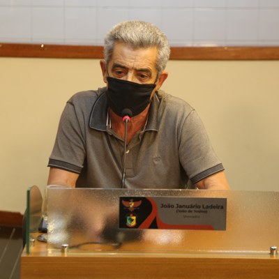 Vereador João Januário (João de Josino) (Cidadania), Presidente da Comissão de Obras e Serviços Públicos