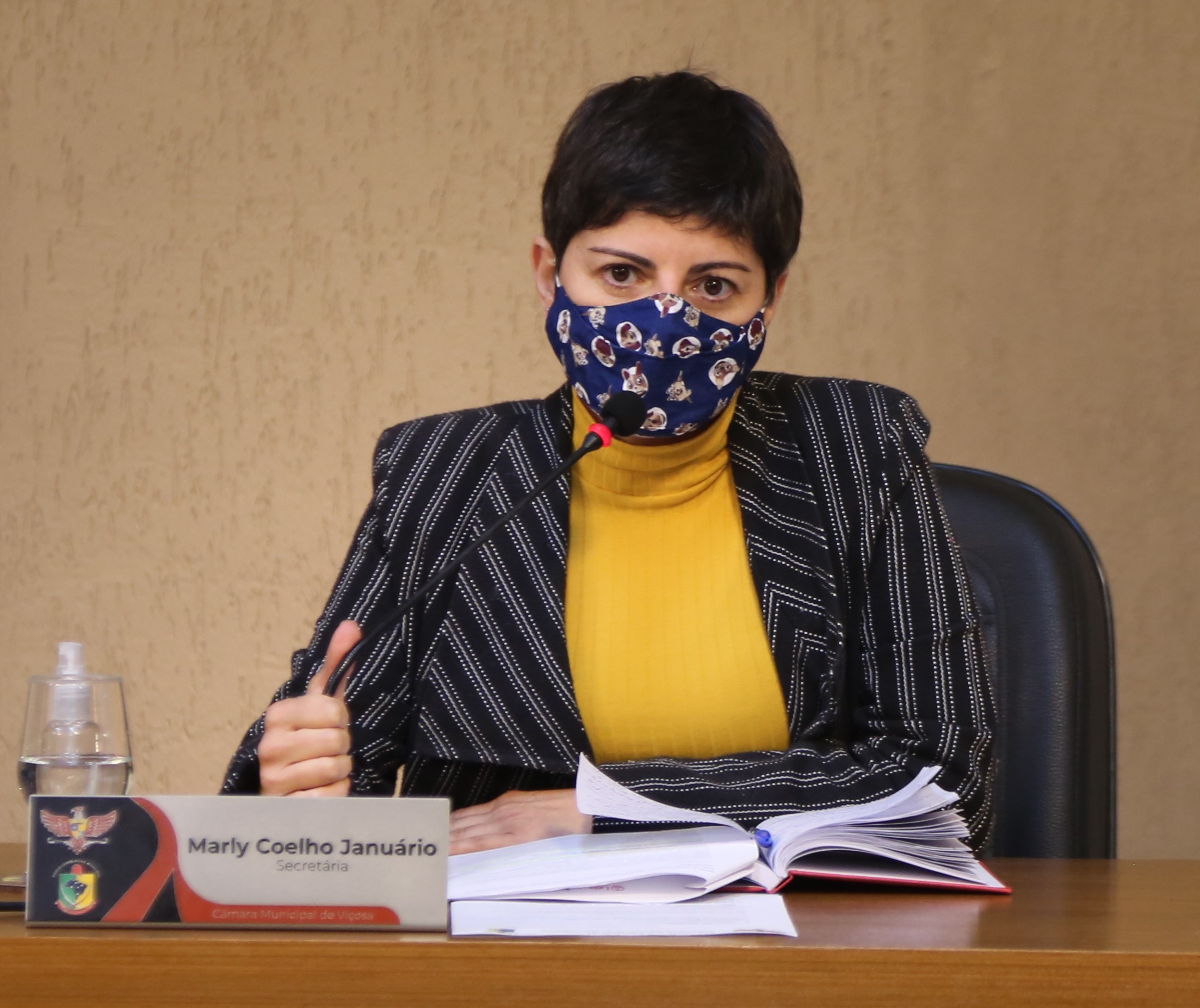 Secretária, Vereadora Marly Coelho (PSC)