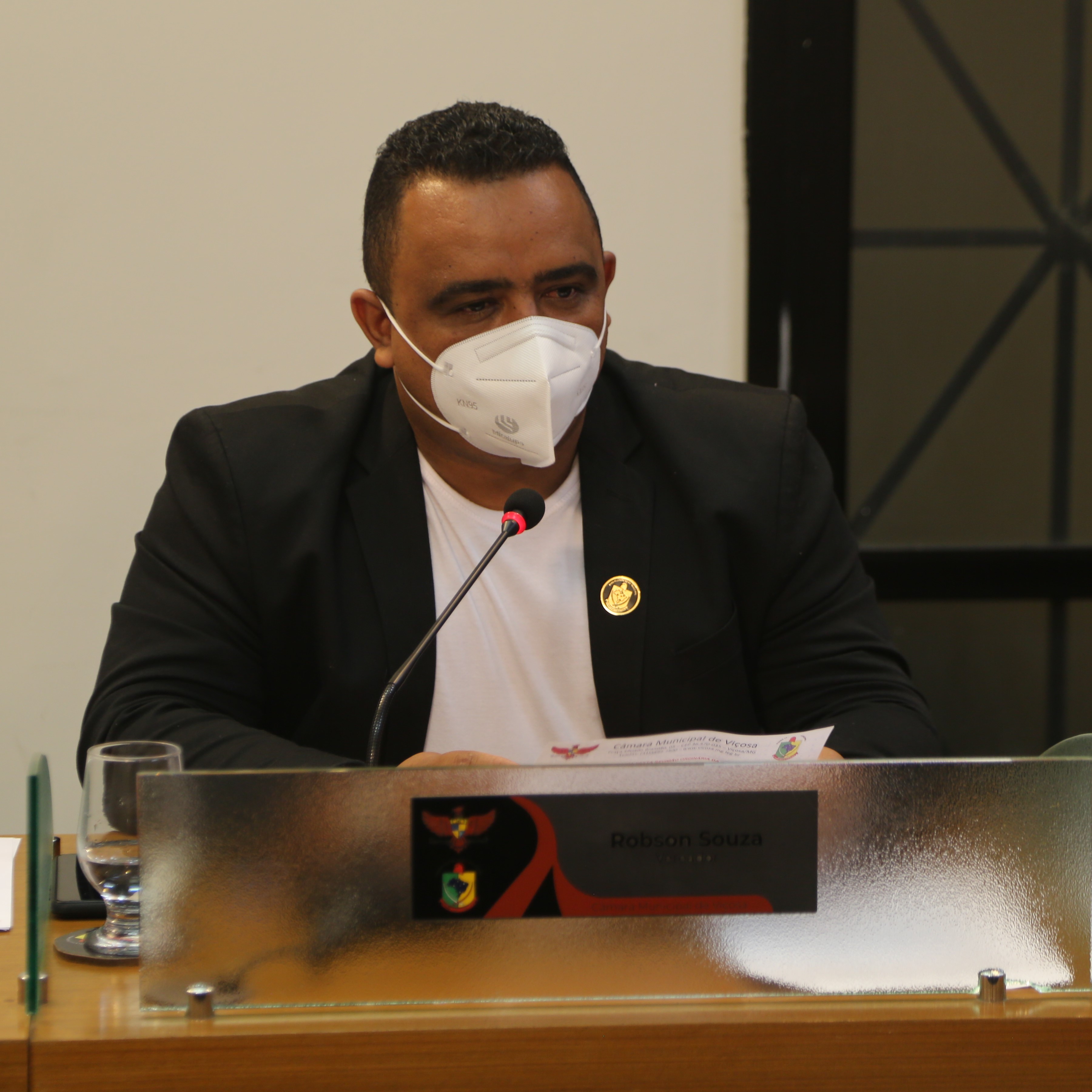 Vereador Robson Souza (Cidadania), Presidente da Comissão de Direitos Humanos, Cidadania, Prevenção e Segurança Pública