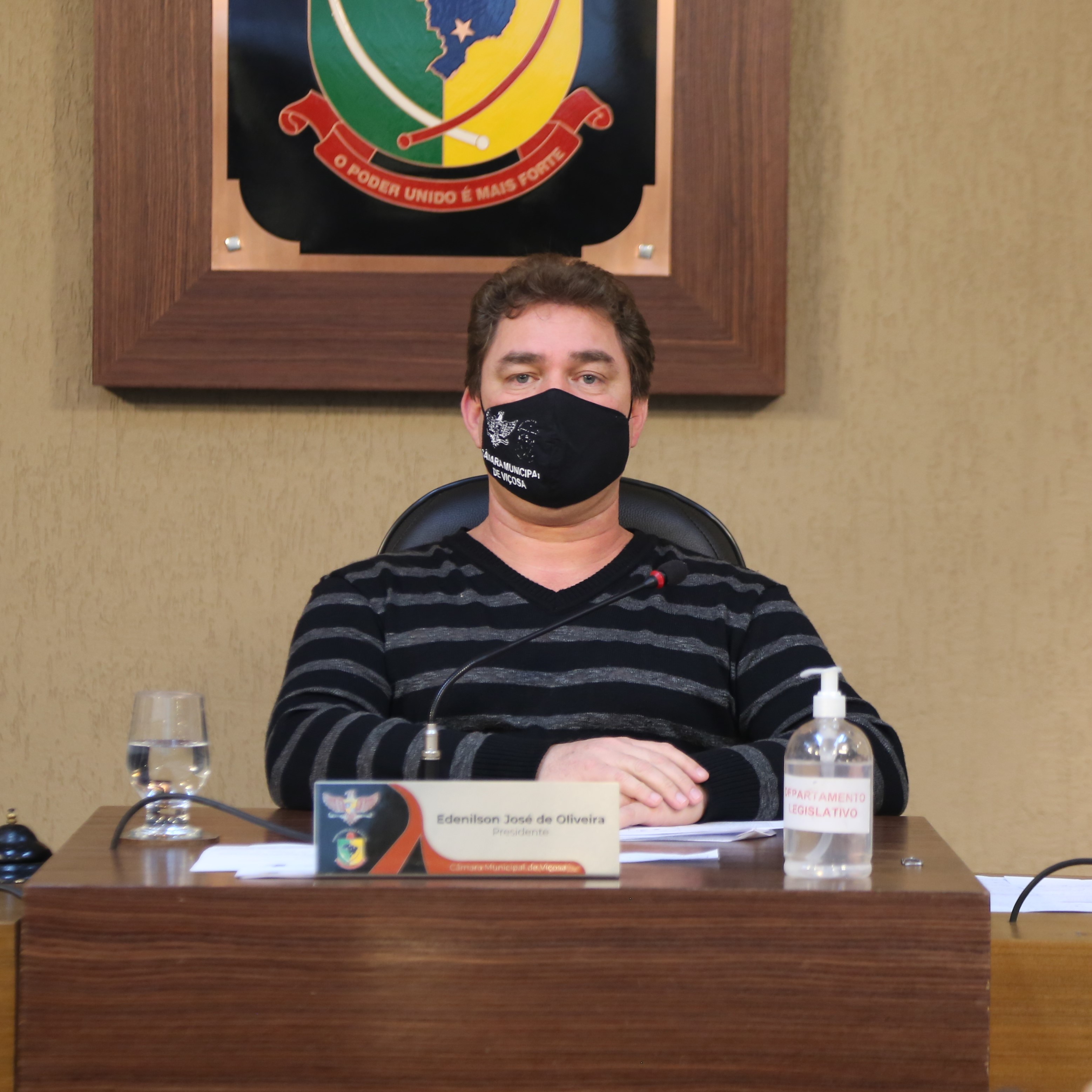 Presidente da Casa, Vereador Edenilson Oliveira (PSD)