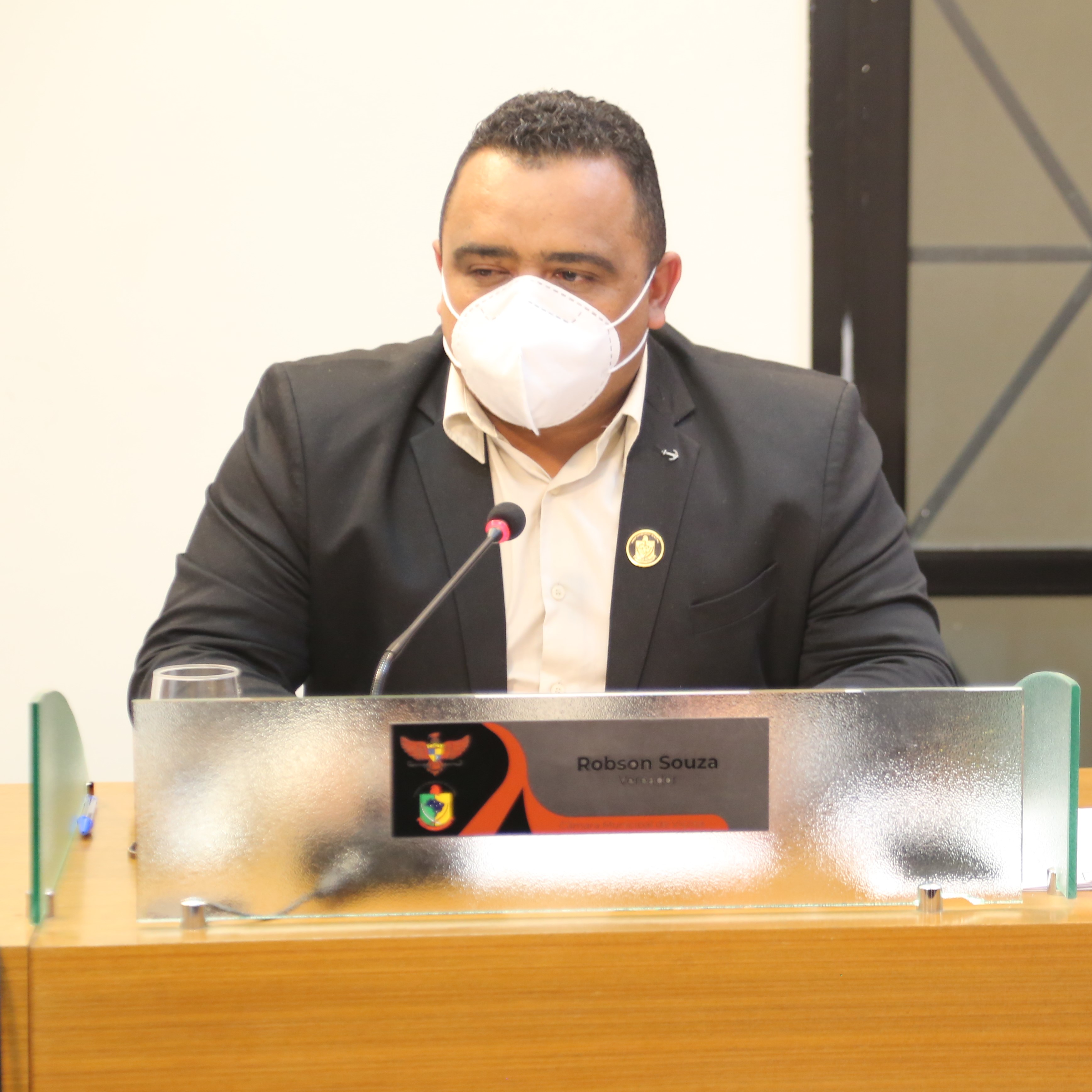 Vereador Robson Souza (Cidadania), Presidente da Comissão de Direitos Humanos, Cidadania, Prevenção e Segurança Pública