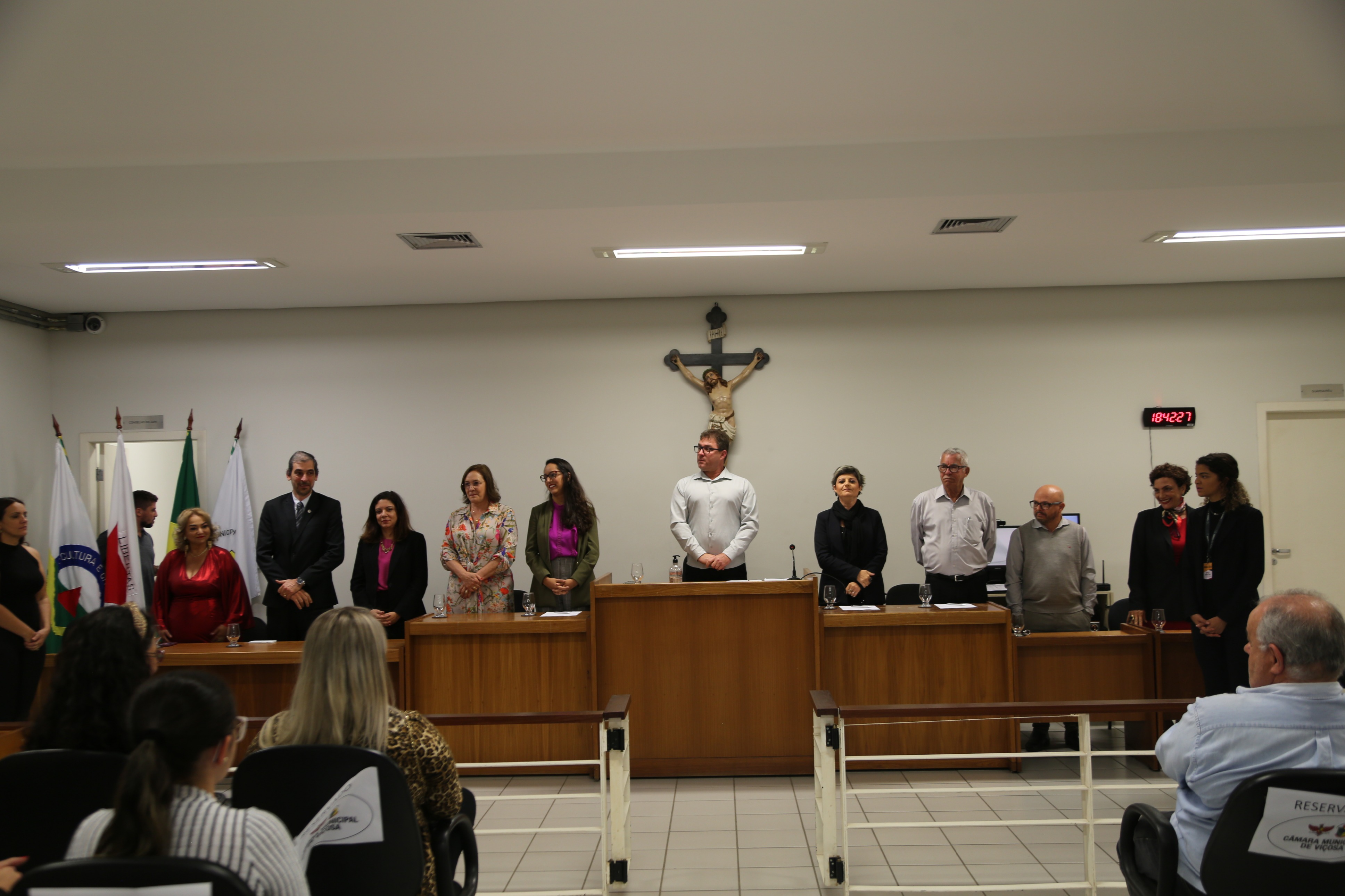 Mesa Diretora que conduziu os trabalhos