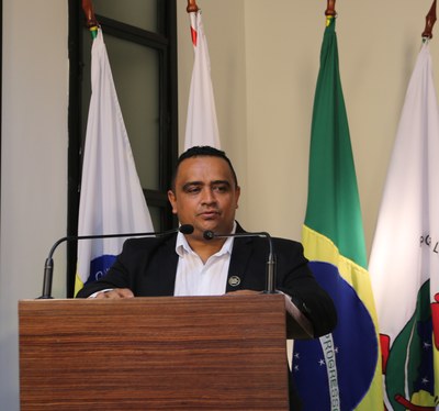 Vereador Robson Souza (CIDADANIA), Presidente da Comissão de Direitos Humanos, Cidadania, Prevenção e Segurança Pública