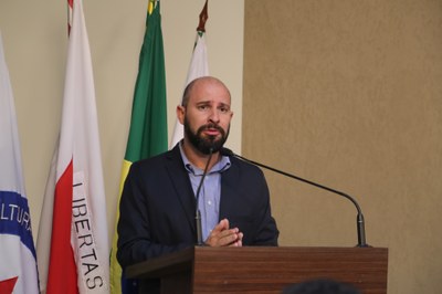 Vereador Cristiano Gonçalves (Moto Link) (SOLIDARIEDADE), Presidente da Comissão de Trânsito e Mobilidade Urbana