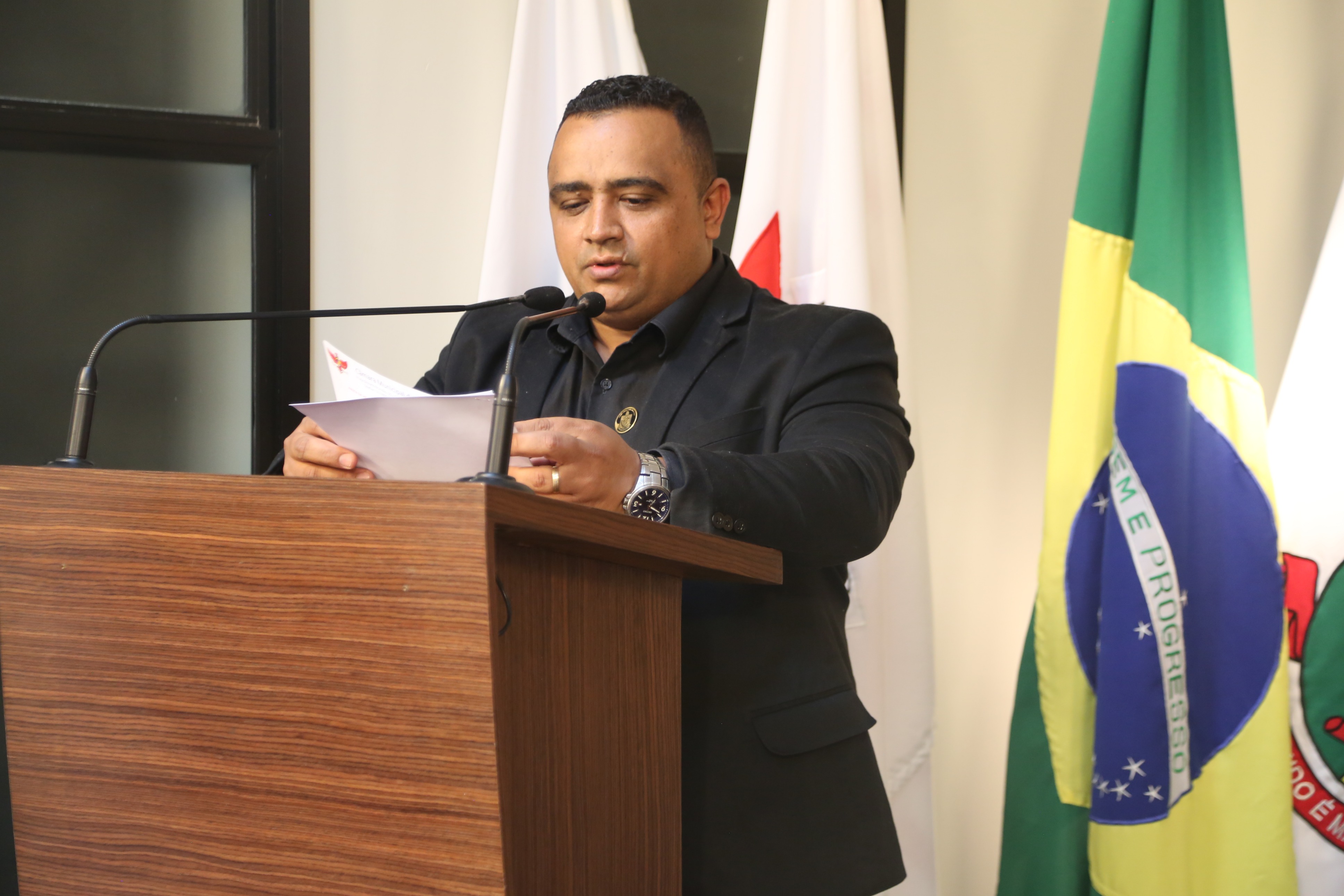 Vereador Robson Souza (CIDADANIA), Presidente da Comissão de Direitos Humanos, Cidadania, Prevenção e Segurança Pública