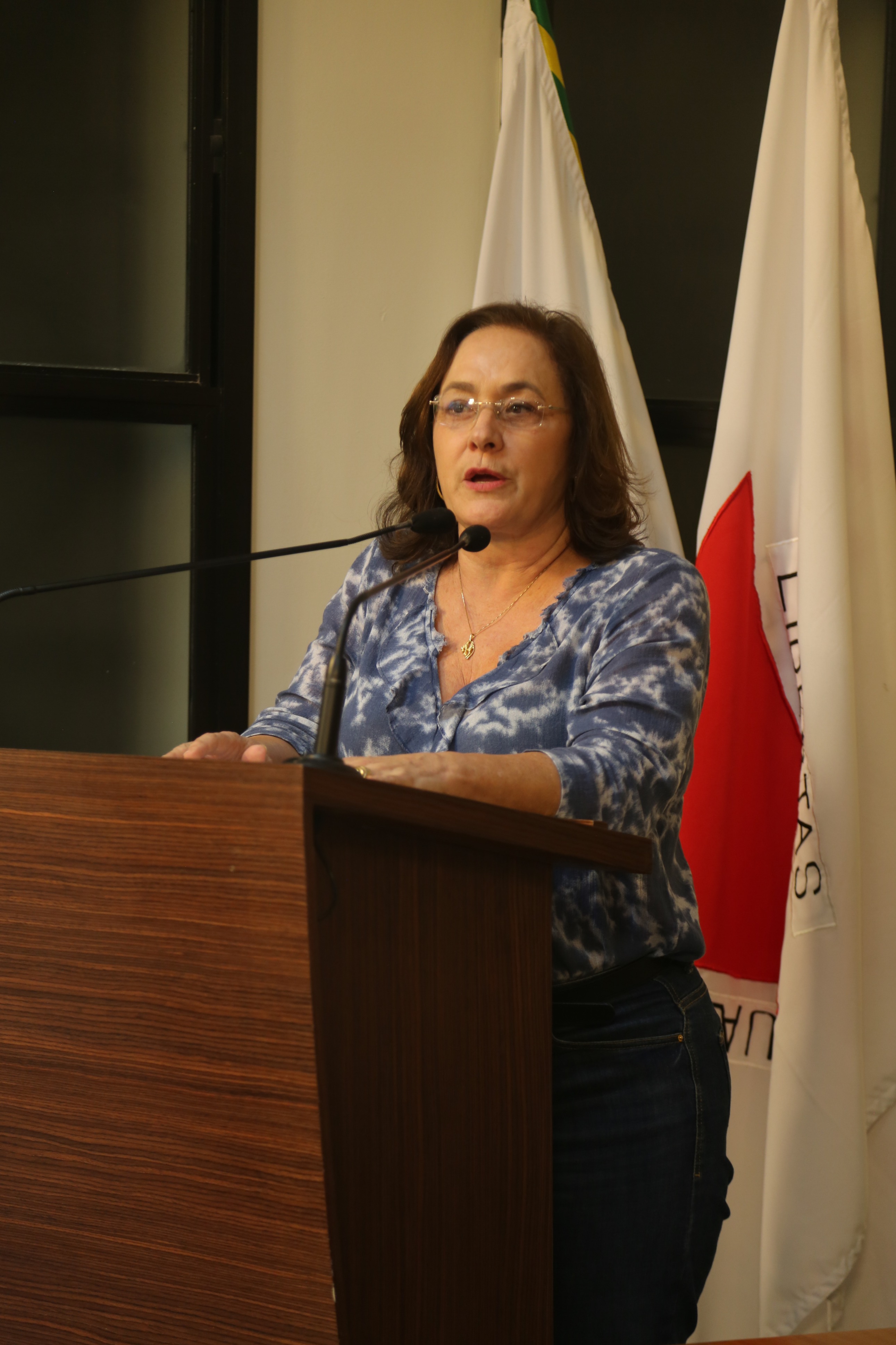 Vereadora Vanja Honorina (PSD), Presidente da Comissão de Abastecimento, Indústria, Comércio e Defesa do Consumidor