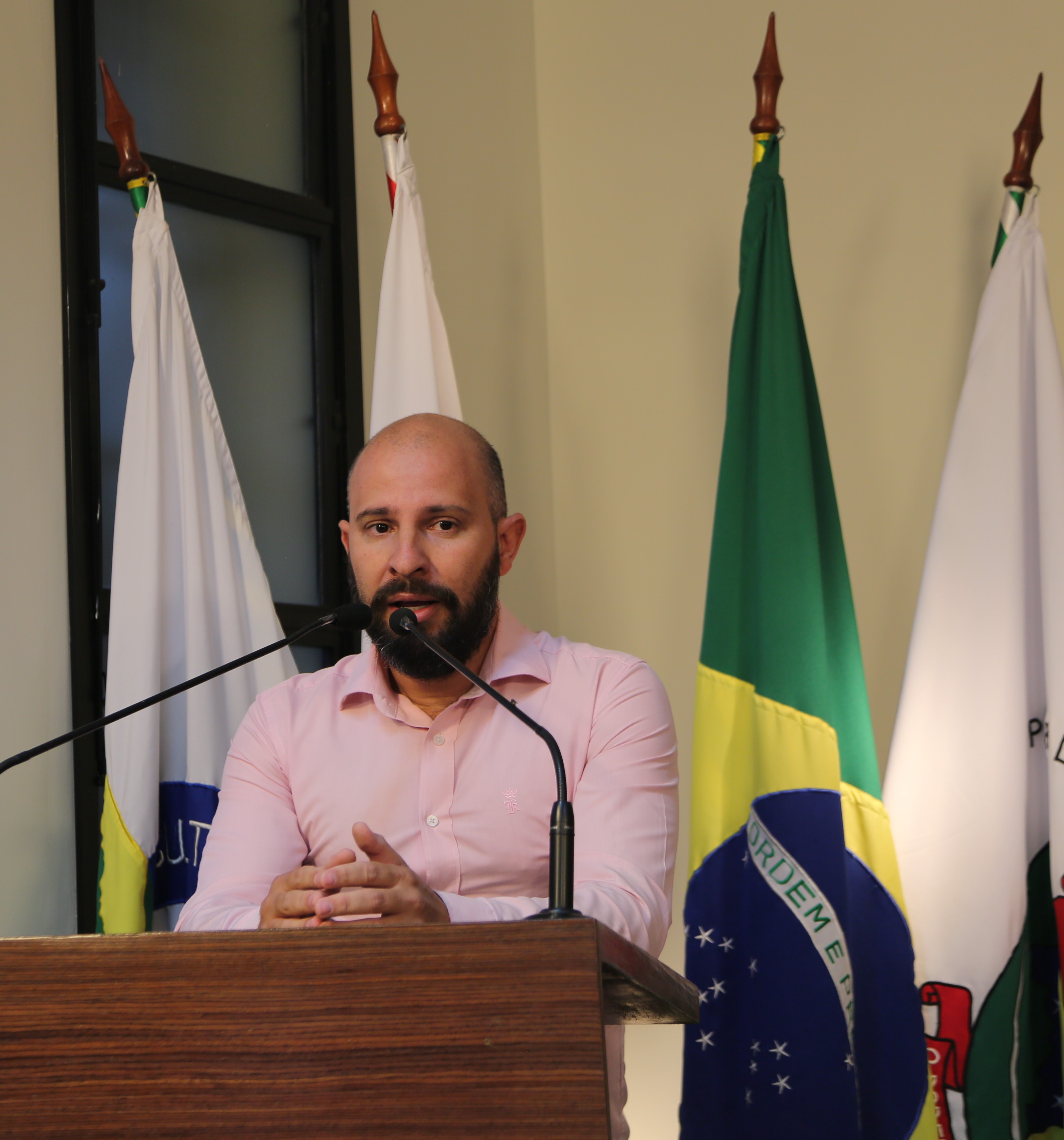 Vereador Cristiano Gonçalves (Moto Link) (SOLIDARIEDADE), Presidente da Comissão de Trânsito e Mobilidade Urbana