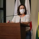 Vereadora Vanja Honorina (PSD), Presidente da Comissão de Abastecimento, Indústria, Comércio e Defesa do Consumidor