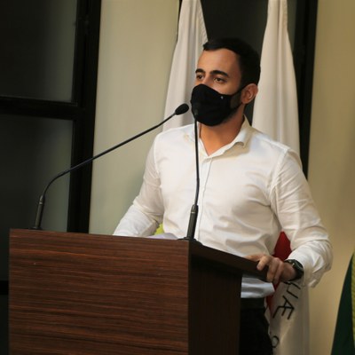 Vereador Daniel Cabral (PCdoB), Presidente da Comissão de Constituição, Justiça e Redação