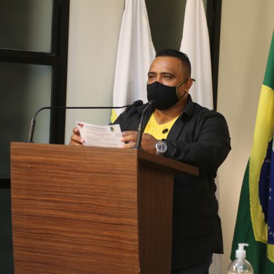 Vereador Robson Souza (Cidadania), Presidente da Comissão de Direitos Humanos, Cidadania, Prevenção e Segurança Pública