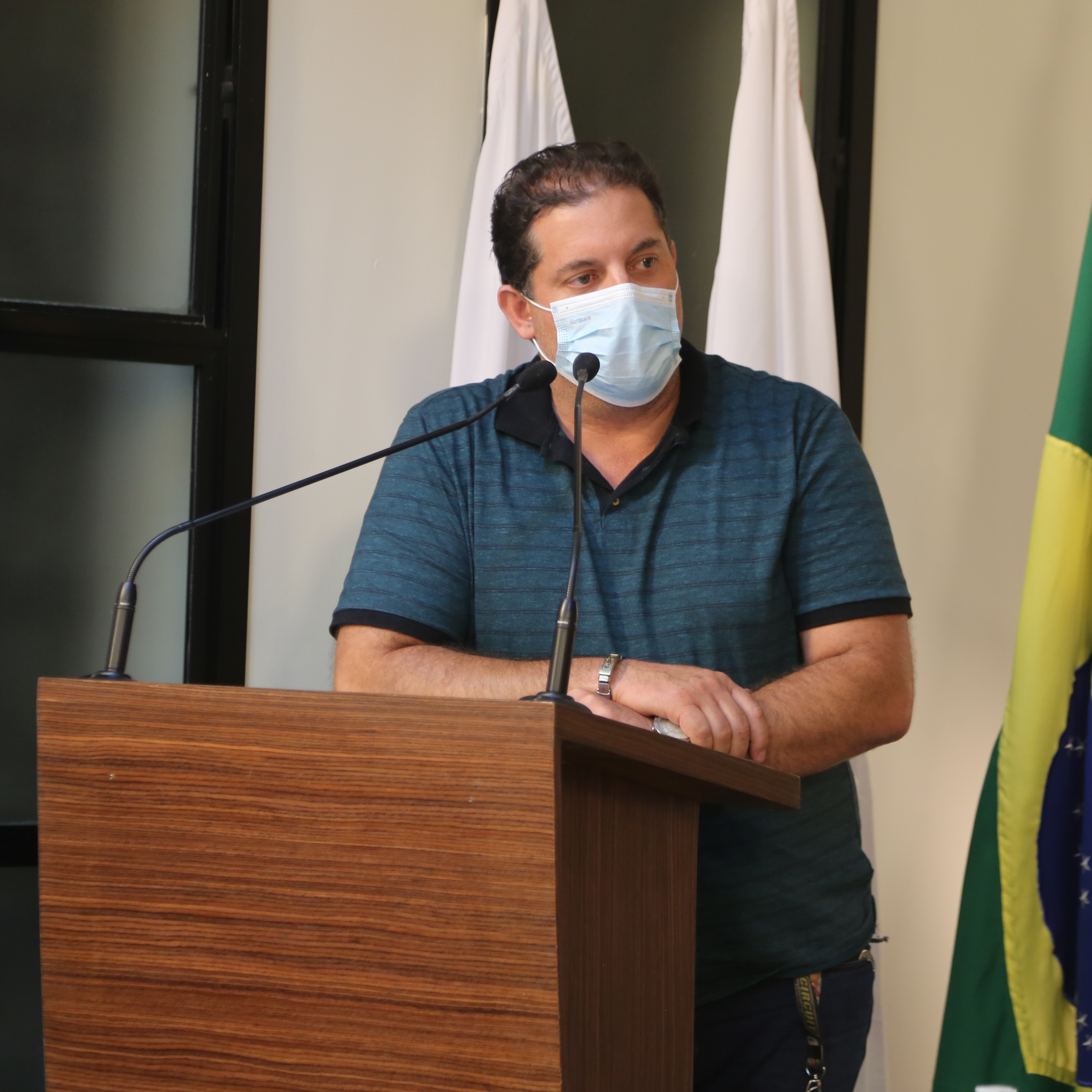 Vereador Sérgio Marota (PSL), Presidente da Comissão de Saúde e Assistência Social