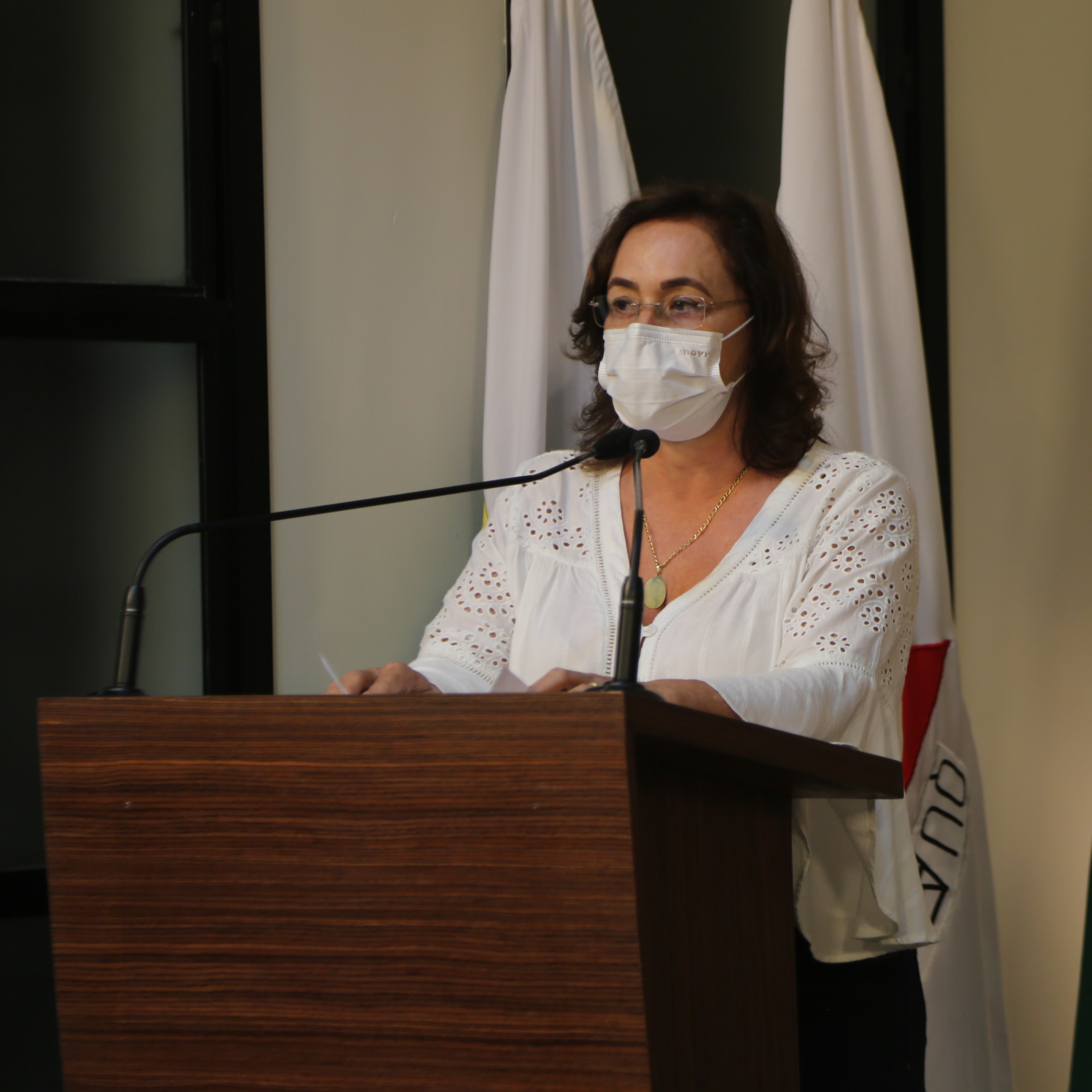 Vereadora Vanja Honorina (PSD), Presidente da Comissão de Abastecimento, Indústria, Comércio e Defesa do Consumidor