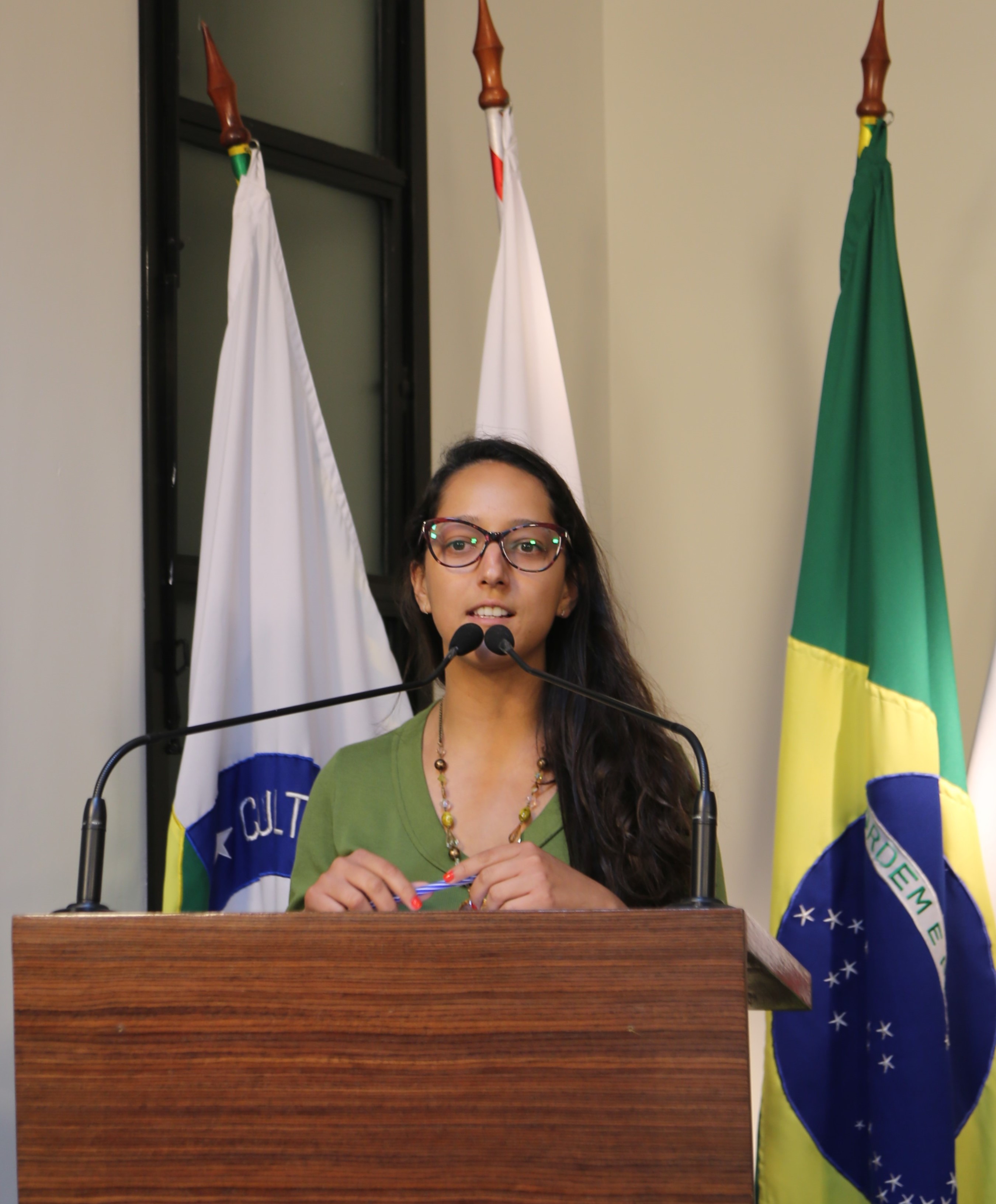 Vereadora Jamille Gomes (PT), Presidente da Comissão de Finanças e Orçamento