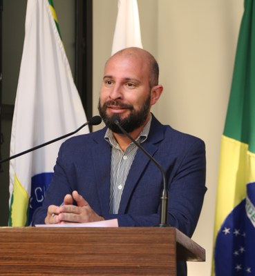Vereador Cristiano Gonçalves (Moto Link) (SOLIDARIEDADE), Presidente da Comissão de Trânsito e Mobilidade Urbana